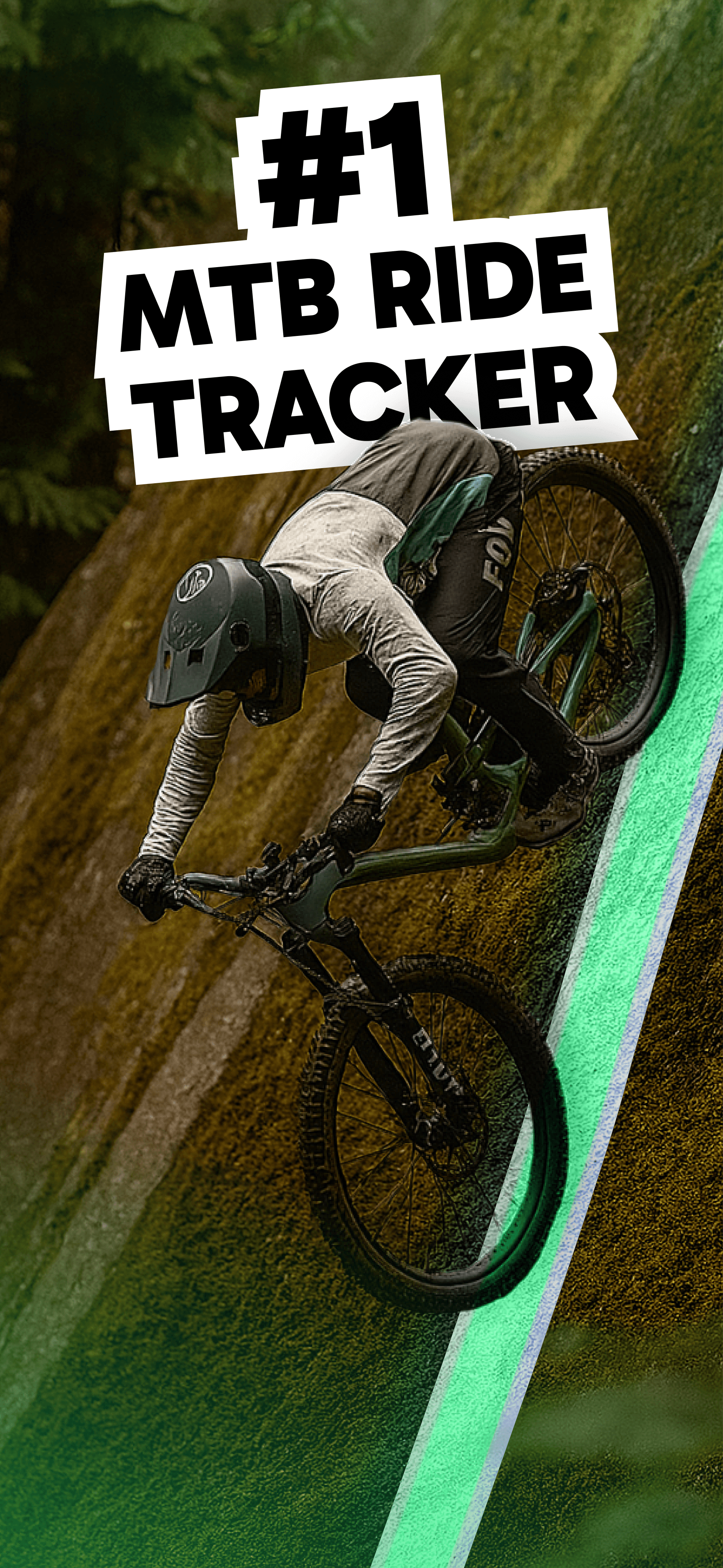 Mobile app screenshot 1 - RidePal trail discovery app