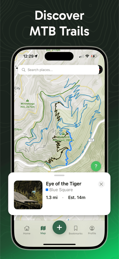 RidePal Trail Screen